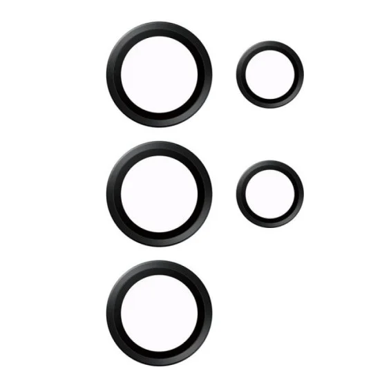 Lense Protector Camera Samsung S24 Ultra Hoops Panzerglass - Black